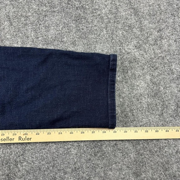 L.L.Bean Jeans Mens 33x29 Blue Standard Fit Straight Stretch Denim Pants Casual - Picture 7 of 7